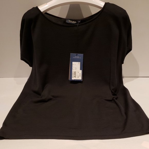 SOLD! Piazza Sempione Virgin Wool/Silk Sweater Top - Picture 3 of 4